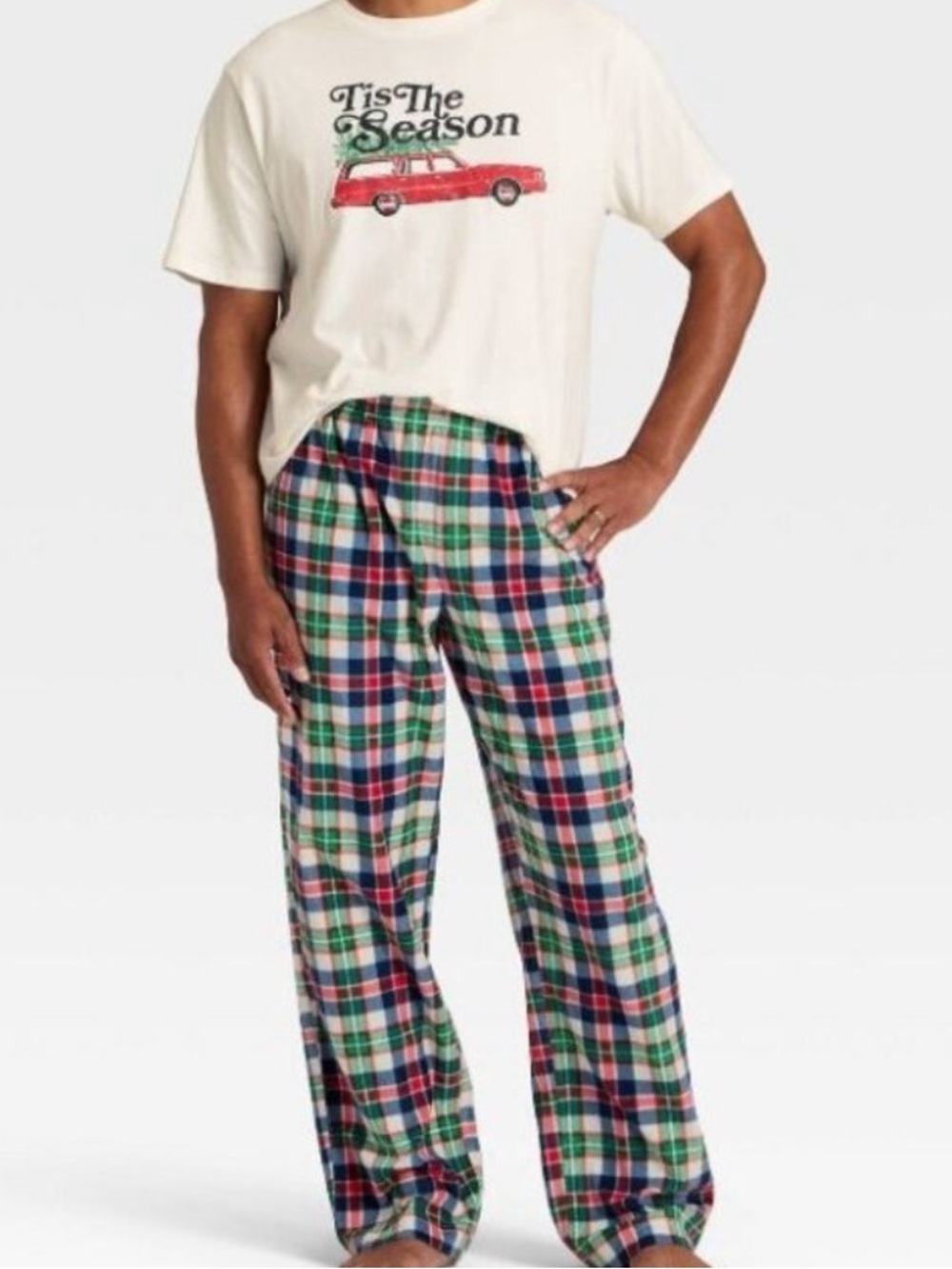Wondershop Men’s Soft Flannel Pajama Pants Multi Plaid Pants XXL Tall